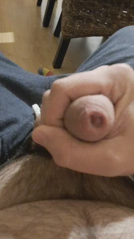 cock cumshot masturbating uncut gif