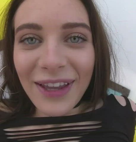 Lana Rhoades Missionary POV Pussy Tits White Girl gif