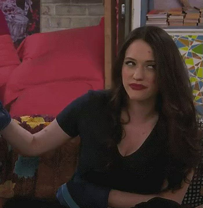 Celebrity Handjob Kat Dennings gif