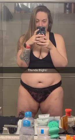 big tits blonde boobs milf natural tits thick gif