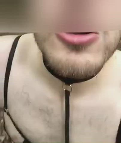 Cum In Mouth Cum Swallow Naked Public Sissy gif