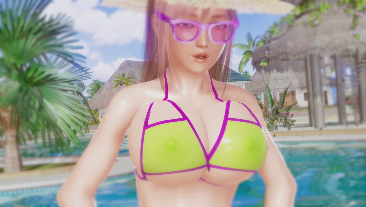 3D Boobs Hentai gif