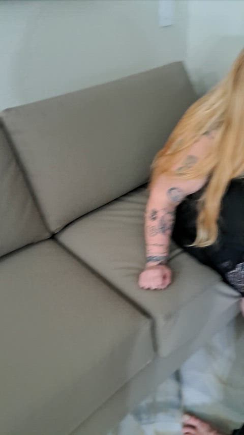 bbw blonde hotwife milf gif