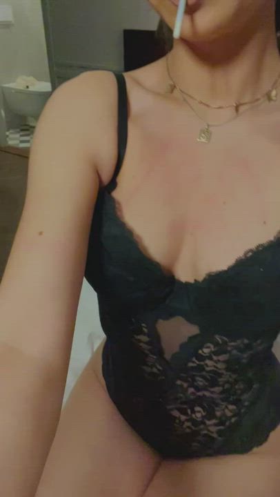 Bodysuit in hotel after rough s*x