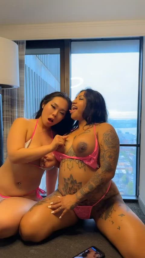 What would you do with two freaky sluts