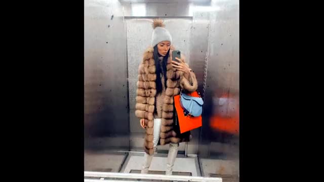 Marina Mayer Sable Fur Coat and Hat December 13