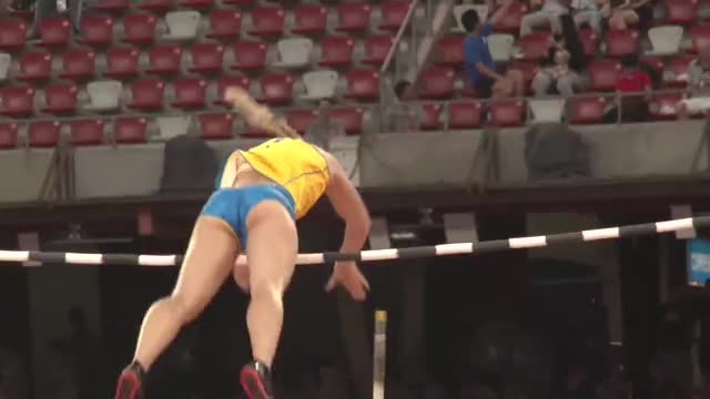 Female Pole Vaultor compilation 01, why jumpers tend to be beautiful?