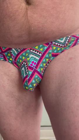 cock thong underwear gif
