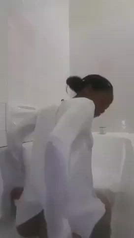 African Ass Bathtub gif