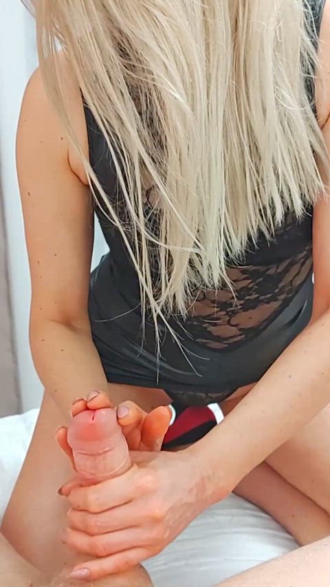 amateur blonde cock handjob onlyfans polish rubbing white girl hands hotwife-lifestyle