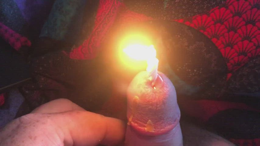 Candle Wax Cock Extra Small First Time Little Dick Tiny gif