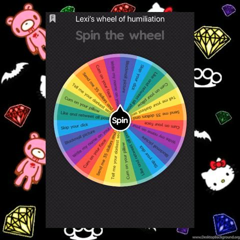 Who want to come spin my wheel?