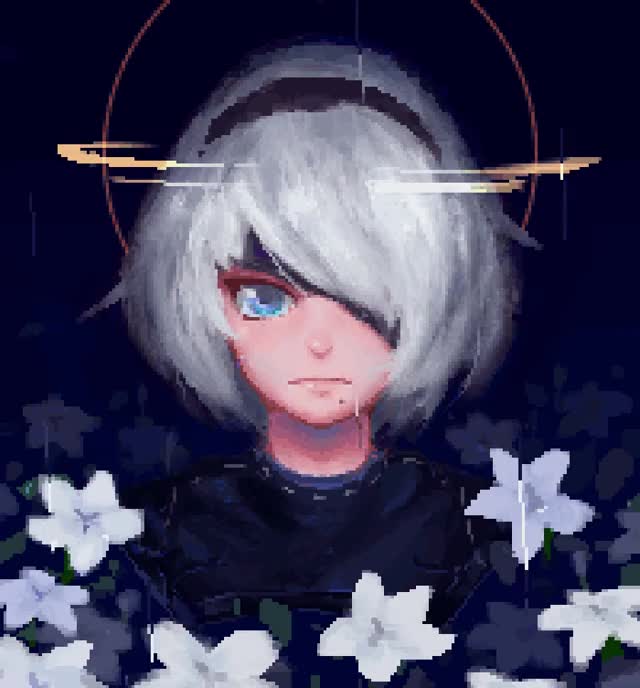 Nier Pixel Fanart