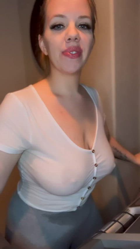 big tits braless natural tits saggy tits see through clothing sheer clothes tits