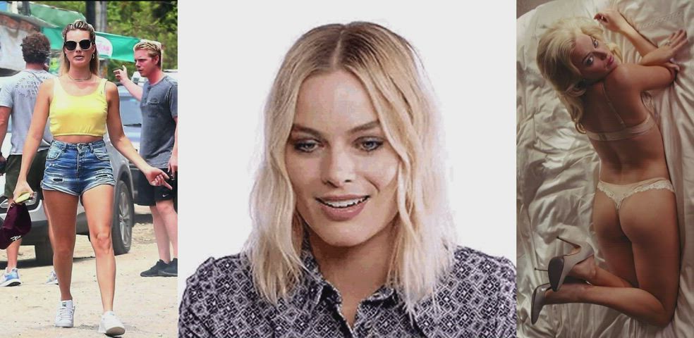 My 1 minute Margot fap edit. Nothing feels better than stroking to this imagining