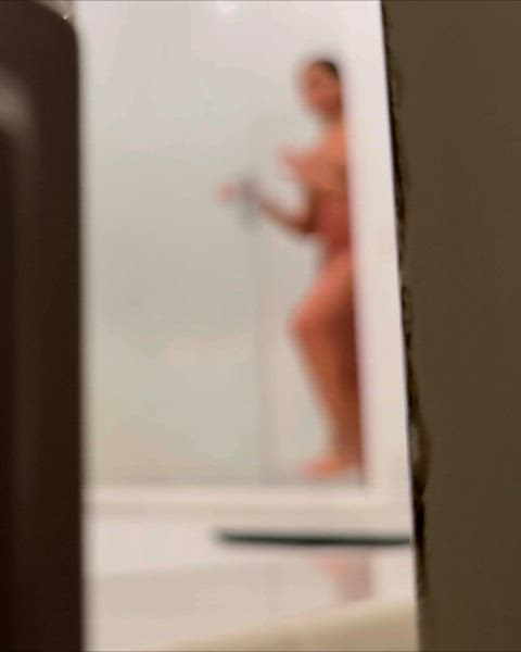 amateur brunette hidden cam hidden camera homemade hotwife shower wet wife wifey