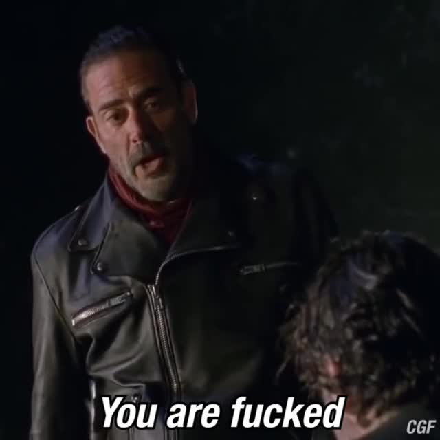 The Walkign Dead 6x16 Uncensored - 05 - Negan, You are fucked