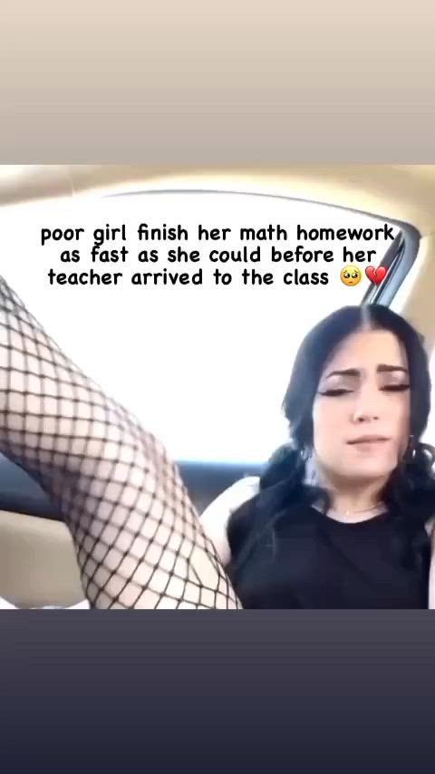 car fishnet goth gif