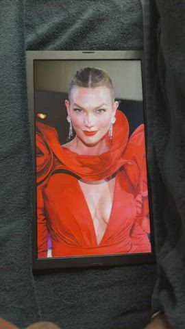 celebrity cum cumshot karlie kloss model tribute gif