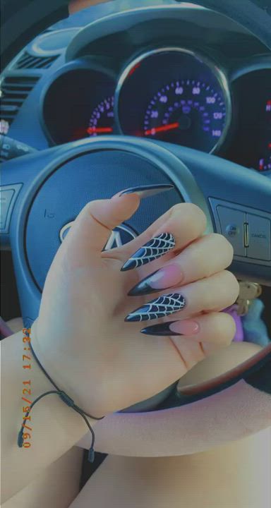 Cute Kinky Nails gif