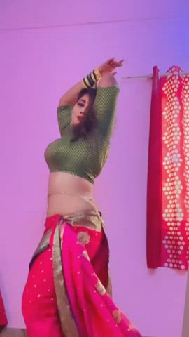 big ass big tits dancing hotwife indian natural tits saree stripping thick gif
