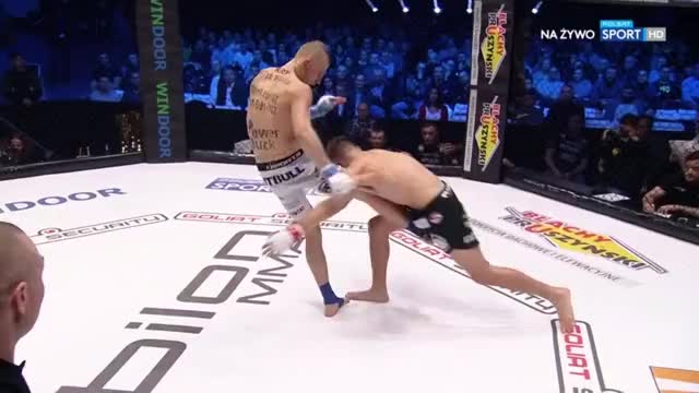 Dawid Smielowski vs. Piotr Kacprzak - Babilon MMA 7