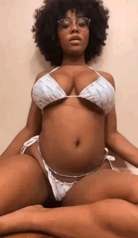 afro amateur big tits bikini ebony homemade natural tits tease teen thick amateur-girls