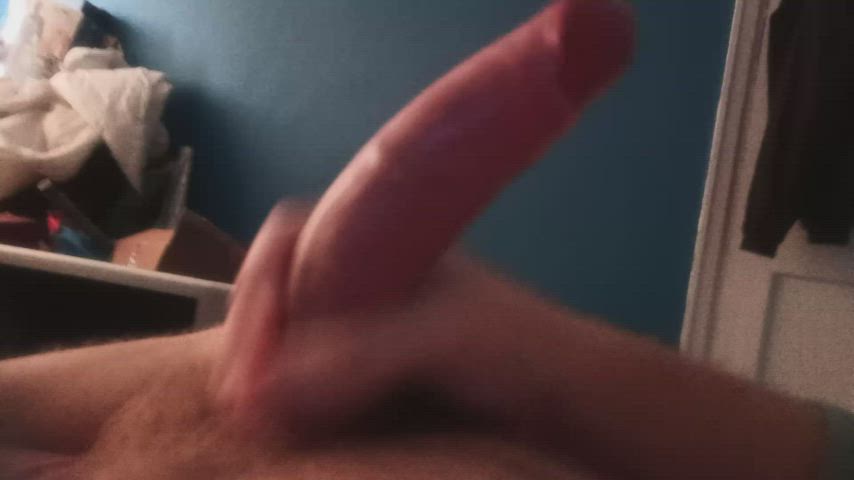 Big Dick Handjob Masturbating gif