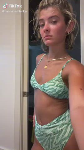 Bikini Teen TikTok gif