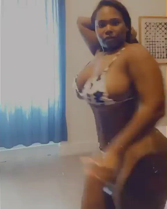 Ass BBW Ebony gif