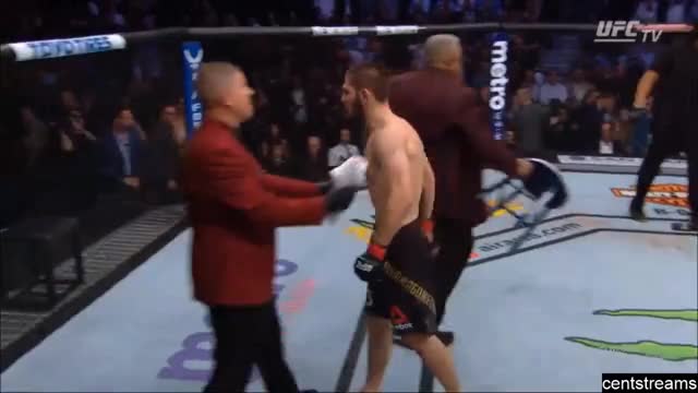 Khabib vs McGregor Post Fight Brawl