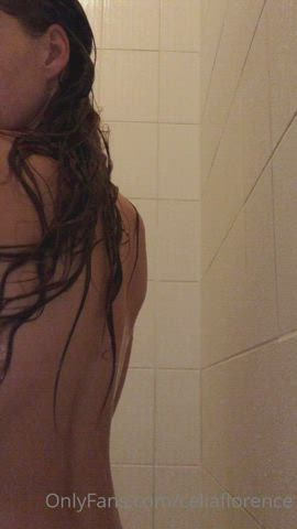 naked shower slow gif