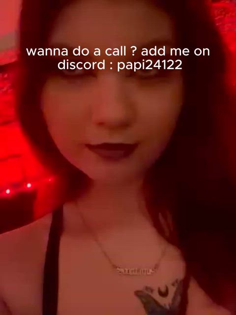 big tits busty caption daddy goth redhead tattoo tattooed teen sissycaption gif