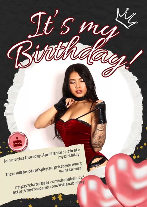 birthday chaturbate party dildos goth-girls gif