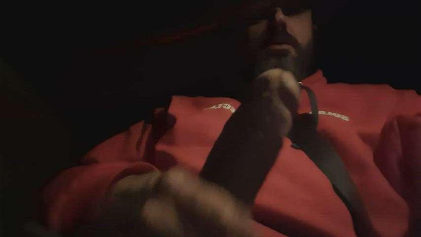 Car Cock Masturbating gif