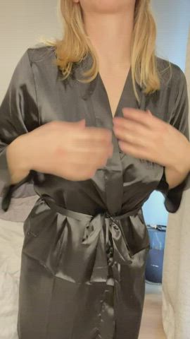 naked robe striptease gif