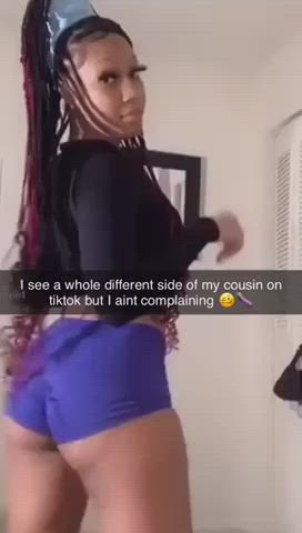 Ebony Teen TikTok gif