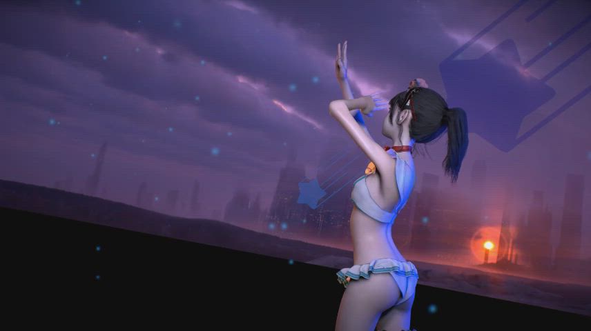 Dancing Gamer Girl VR gif