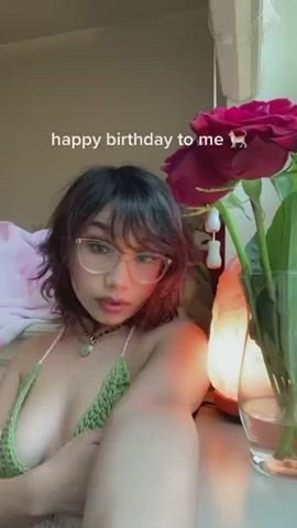 Asian Glasses TikTok gif