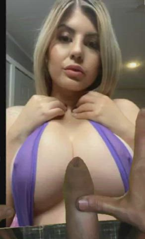 huge tits titty fuck tribute gif