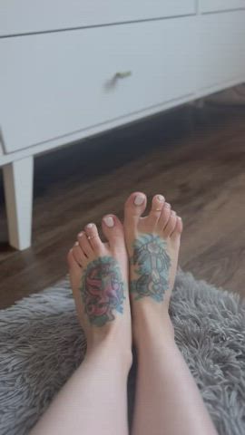 feet feet fetish tattoo gif