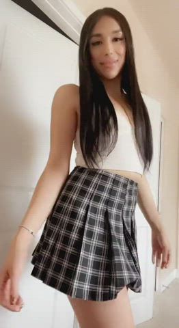 Booty Dress Girl Dick Skirt T-Girl Trans Trans Woman gif