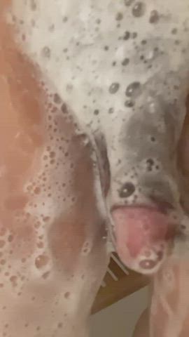 Balls Cock Shower gif