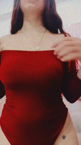 Boobs Kinky Latina Nipples Step-Sister Teen Webcam White Girl gif