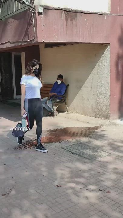 Bollywood Boobs Gym gif