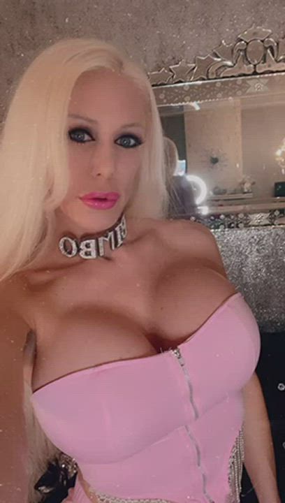 My pink bimbo dress