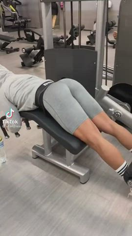 Ass Big Ass Booty Bubble Butt Gay Gym Jock Spandex TikTok Workout gif