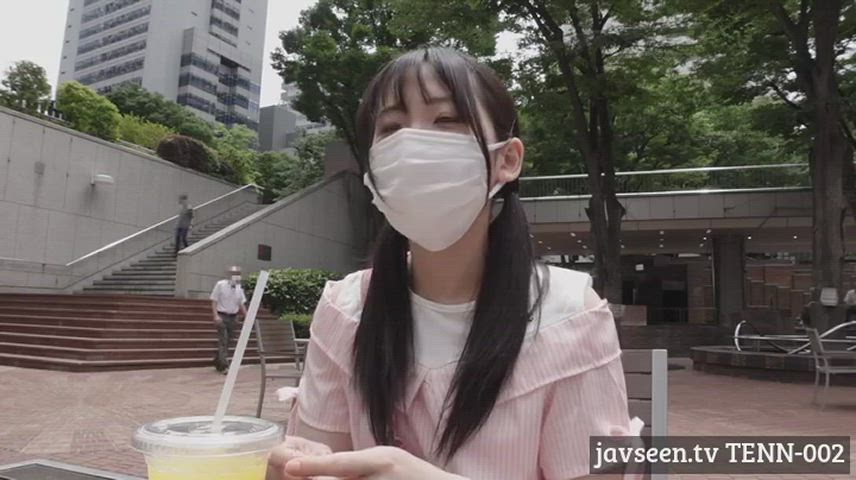 asian cute girlfriend homemade petite tease gif