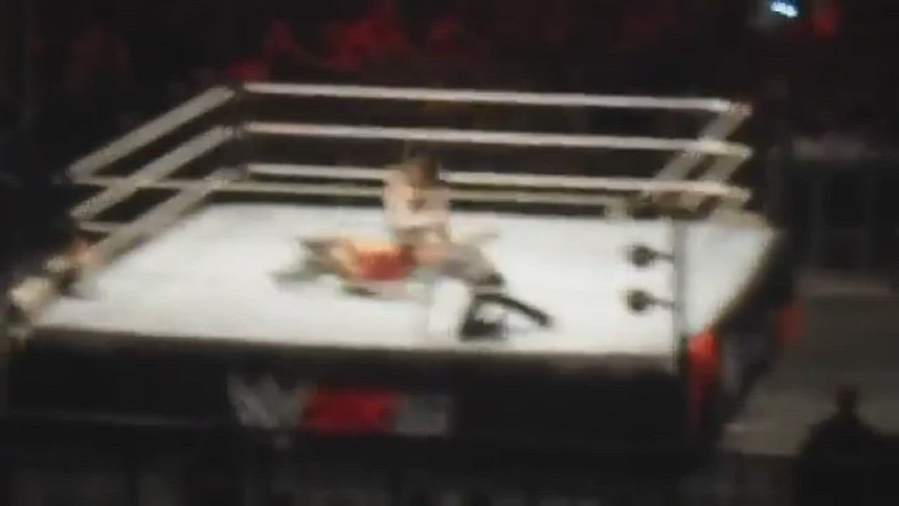 Charlotte Cross Paige Owens Slapping Smacking Spanked Spanking Wrestling gif