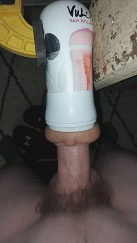 Fleshlight Little Dick Masturbating gif